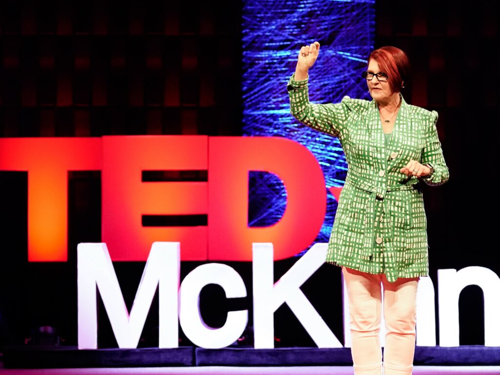 Lisa Hammett Speaking at TEDx McKinney event 3 cropped